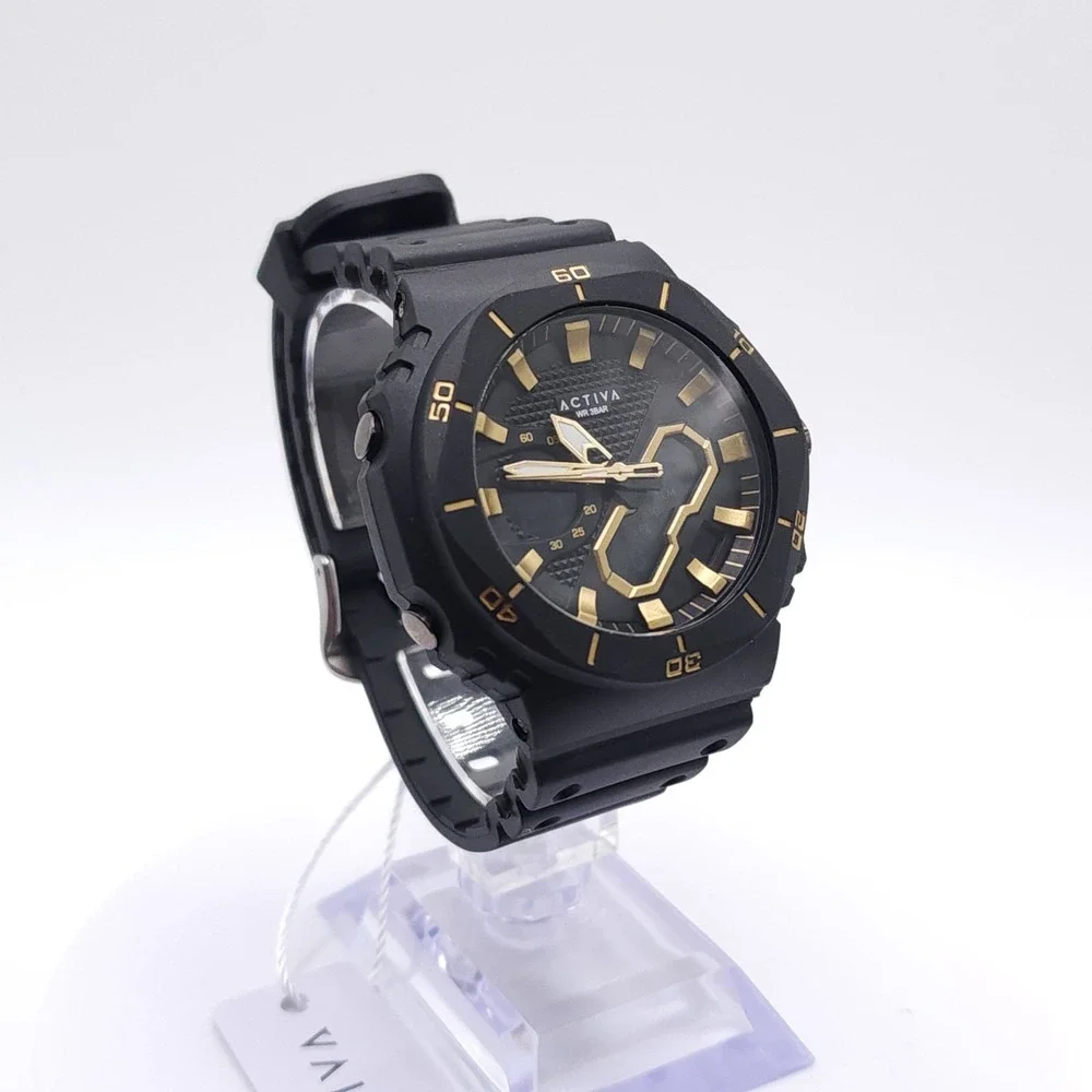Invicta Activa Exon X Men's Black Analog Digital Watch 48mm New